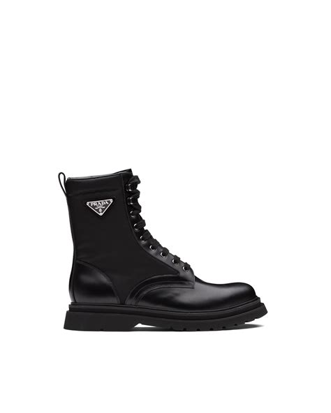 sock boots prada|prada nylon combat boots.